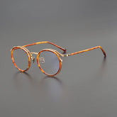 Hamo Vintage Round Glasses Frame Round Frames Southood Leopard